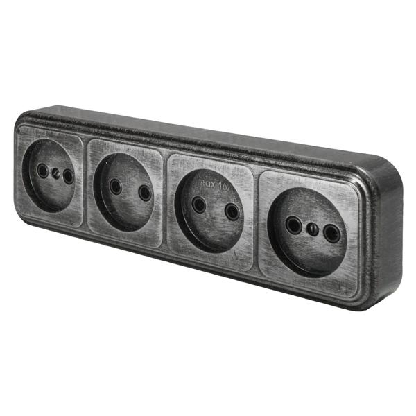Розетка штепсельная RA16-464-ЧС